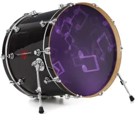 148291DRMKICK26USK WRAPTORSKINZ Decal Skin Bass Kick Drum
