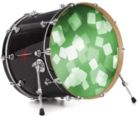 148302DRMKICK26USK WRAPTORSKINZ Decal Skin Bass Kick Drum
