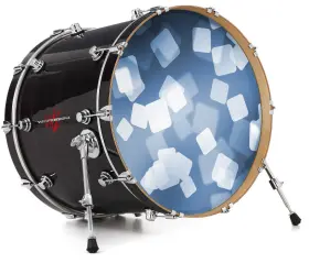 148307DRMKICK26USK WRAPTORSKINZ Decal Skin Bass Kick Drum