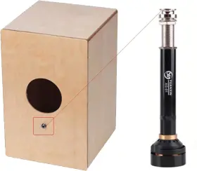 788409902612 YANSHENG Cajon Drum Microphone Speaker Amplifier