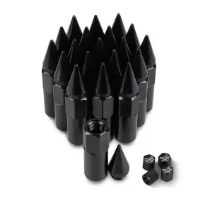 AS550TYS YESHINEAUTO Steel Spikes Lug Nut Wheel Rims Spiked