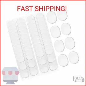 Yeshone Js-yeshone-0119 60 Pieces Drum Dampeners Gel Pads Silicone Soft Moon Gels For Drums Cymb