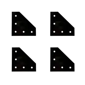 3030S YVSPTIK Set Anodic Oxidation Corner Bracket Plate