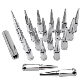 PX-0018 YWPXMY Wheel Spike Lug Nuts Cone Bulge Seat Wit Kit