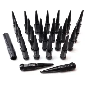 YHA-019B-24 YYHHZZ Cone Bulge Seat Wheel Spike Lug Nuts
