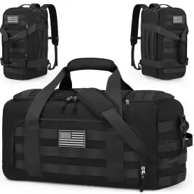 YDB024 ZOMFELT Tactical Gym Bag Men Travel Duffle Div