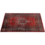 Drumnbase Vintage Persian-style Stage Rug Original Red 4.26 X 3 Ft.. Fixed Price $74.99.