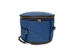 Barton Gsp Premium Bass Drum Bag, 24" X 14", Blue & Brown Oxford. Fixed Price $146.28.