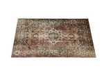 Drum N Base Vintage Persian Style Stage Rug Classic Worn 4.26' X 3'. Fixed Price $89.99.