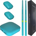 Air Drumsticks, 3d Motion Sensing Virtual Drum Kit With Rgb Lights, Portable Sil. Fixed Price $64.99.