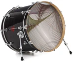 Vinyl Skin Decal Wrap Fits 22" Bass Kick Drum - Under Construction. Fixed Price $39.97.