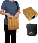 Gecko Travel Cajon Drum - Wooden Percussion Box Musical Instrument With Carrying. Fixed Price $83.09.