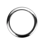 Bass Drum O's- Chrome 4". Fixed Price $13.99.