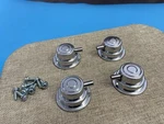 Dw Collectors Series Bass Drum Lug Set 4 Chrome Lugs. Fixed Price $104.99.