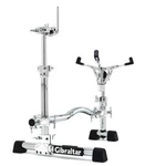 Gibraltar Stealth Vertical Mount With Chrome Clamps, Tom Holder & Snare Stand. Fixed Price $349.99.