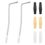 Jjunw 2pcs 6mm & 5mm Thread Tremolo Arm, Whammy Bar, Silver Electric. Fixed Price $10.01.