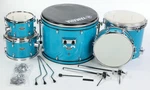 Yamaha Rdp2f5 Rydeen 5-piece Shell Pack - Sky Blue Crack In Bass Drum. Fixed Price $320.00.