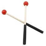 Bonsicoky 8 Inch Percussion Mallets Stick With Rubber Head And Red. Fixed Price $10.36.