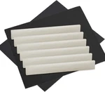 Saphue Pack Of 6 Bone Guitar String Bridge Saddle Blank For 6*saddles, White. Fixed Price $16.09.