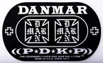 Danmar - 210dkic Double Kick Bass Drum Impact Pad Iron Cross. Fixed Price $10.24.