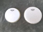 New Remo Nuskyn Gon Bops Bongo Heads Set 7 Inch And 8.5. Fixed Price $59.96.