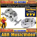 Gibraltar Sc-gcsmc Road Series Chrome Super Multi-clamp & Sc-gchkml Memory Clamp. Fixed Price $54.00.