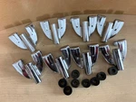 Lot Of 8x Ludwig P2300rp 2300 Bass Kick Drum Hoop Claw Parts W/ Nylon Washers. Fixed Price $35.00.