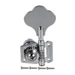 Fleor Set 1l Electric Bass Tuning Peg Machine Head Tuner Open Gears Chrome Color. Fixed Price $9.99.