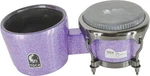 Toca Jimmie Morales Signature Purple Sparkle Bongo Drums 7 8.5 Broken Headstock. Fixed Price $265.50.