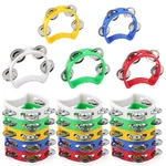 Senjeok 20 Pack Plastic Percussion Tambourine, 4 Inch Half Moon Musical Tambouri. Fixed Price $33.38.