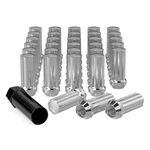 32 Pcs M14x1.5 Lug Nuts Chrome, Closed End Duplex Xl Spline With 1 S.... Fixed Price $44.80.