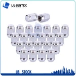 24 Chrome 1/2-20 Acorn 60 Degree Taper Wheel Lug Nuts For 1991-2004 Dodge Dakota. Fixed Price $26.99.