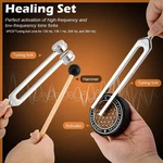 Tuning Forks Healing Set 128hz 136.1hz 256hz 384hz Fork Reflex Hammer Portable. Fixed Price $26.80.