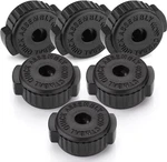 Facmogu 6pcs Black Plastic Cymbal Nuts, 8mm Quick-set Nut For Percussion. Fixed Price $21.02.