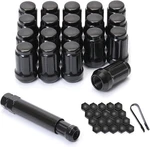 Acorn M12x1.5 Black Spline Lug Nuts - Set Of 20, 12mm X 1.5 35mm,. Fixed Price $26.68.