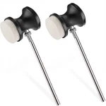Facmogu 2pcs Dual Sided Bass Drum Pedal Beater, Beater For Pe.... Fixed Price $18.42.