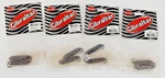 4 Pks Gibraltar Universal Bass Drum Pedal Spring, #sc-15f 8 Springs Total Lot. Fixed Price $53.99.