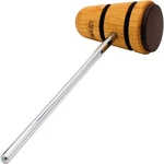 Low Boy Leather Daddy Beater In Natural With Black Stripes. Fixed Price $40.00.