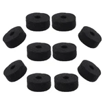 Cheerock Pack Of 10 Round Soft Black Cymbal Stand Felt Washer, Drum. Fixed Price $10.95.