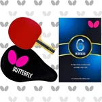 Butterfly B603fl Ping Pong Paddle Set 1 Table Tennis Racket Fl, Multi. Fixed Price $162.99.