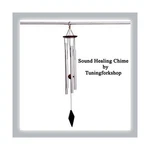 Tfs Tuningforkshop Sound Healing Sacred Solfeggio Wind Chime Small. Fixed Price $114.86.