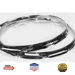 Dw Dwsmch14cr2 Pair Of Chrome 14/10 Truehoops Bands. Fixed Price $177.57.