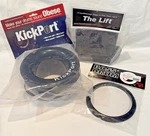 Kickport, Bass Drum O, Evans Lift - 3 Piece Boomin' Kit. Fixed Price $79.00.