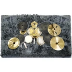 Aucuda 6'x9' Fluffy Drum Set Rug, Thick Mat For Electric Drums, Soft Gray Carpet. Fixed Price $64.55.