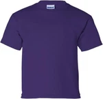 Gildan Youth Ultra Cotton T-shirt, Style G2000b, Multipack Medium, Purple. Fixed Price $19.20.