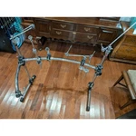 Gibraltar Grs350gc Curved Drum Rack System With Side Wings And Boom Arms Chrome. Fixed Price $399.95.