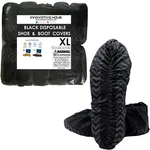 Innovative Haus Extra Large Black Disposable Shoe Covers Non-slip 100-pack. Fixed Price $25.99.