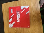Evans System Blue Marching Tenor Drum Head 12 In.. Fixed Price $10.00.