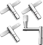 4 Pack Drum Keys - Universal Tool For Tuning High Tension Drums, Includes Speed. Fixed Price $7.96.