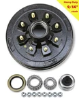 Libra Hd 8 On 6.5" Trailer Hub Drum Kits With 9/16" Studs. Fixed Price $101.73.
